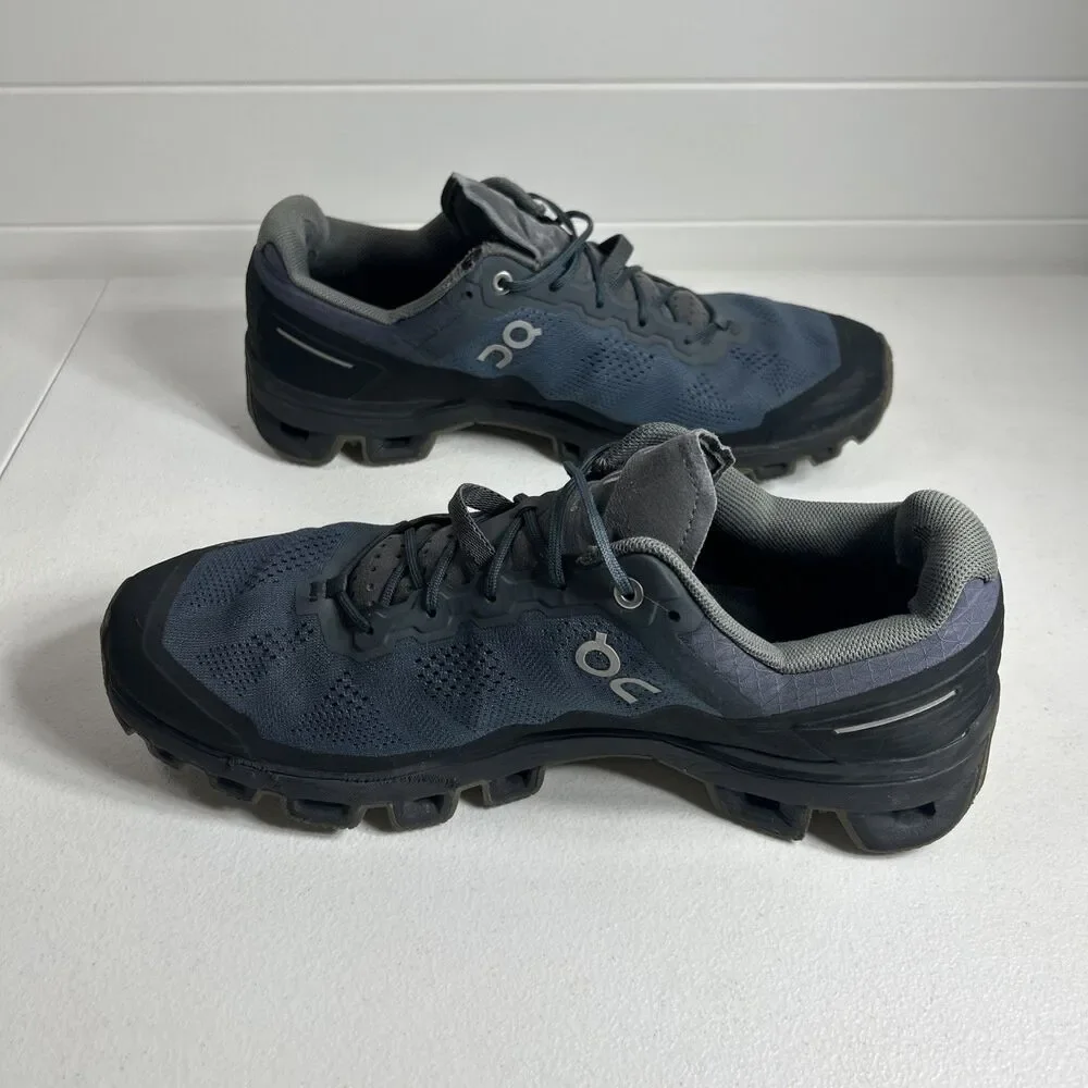 On Cloud Men’s Shoes Size 10 Gray Cloudventure Shadow Rock Running Sneakers